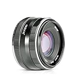 Meike 50mm f/2.0 Prime lens Objektiv mit manuellem Fokus APS-C für A7II A7SII A7RII A6500 A9 und Sony…