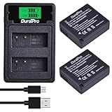 DuraPro 2Pcs DMW-BLE9 DMW-BLG10 Akku + LED USB Dual Ladegerät with Type c Port für Panasonic DMW-BLG10E…