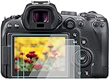 WH1916 R6 Displayschutzfolie für Canon EOS R6 Kamera, gehärtetes Glas, dünn, blasenfrei, Anti-Fingerabdruck,…