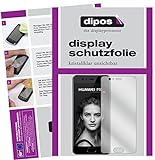 dipos I 2X Schutzfolie klar kompatibel mit Huawei P10 Folie Displayschutzfolie