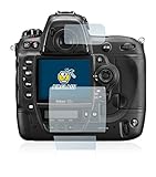 BROTECT Panzerglasfolie für Nikon D3S Schutzglas Schutzfolie [Extrem Kratzfest 9H, Anti-Fingerprint,…