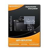 SWIDO Schutzfolie für Sony 7R II [2 Stück] Anti-Reflex MATT Entspiegelnd, Hoher Härtegrad, Schutz vor…