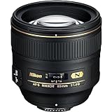 Nikon AF-S 85mm 1:1.4G Objektiv (77 mm Filtergewinde) inkl. HB-55