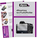 dipos I 2X Schutzfolie klar kompatibel mit Nikon Z5 Folie Displayschutzfolie