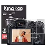 kinokoo Displayschutzfolie für Canon EOS R7/ EOS R6, 0,25 mm Dick Dehärtetes Glas Schutzfolie für Canon…