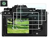 HUIPUXIANG Displayschutz Displayschutzfolie für Fuji Fujifilm X-T5 XT5 Kamera,3 Stück, 0,3mm, High-Definition,9H…
