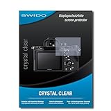 SWIDO Displayschutz für Sony 7R II [4 Stück] Kristall-Klar, Hoher Härtegrad, Schutz vor Öl, Staub und…