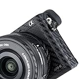 KIWIFOTOS Anti-Kratz-Aufkleber Kompatibel mit Son. a6000 Kamera mit 16-50 mm Objektiv, Rutschfester…