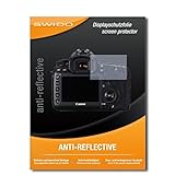 SWIDO Displayschutz für Canon EOS 5DS [4 Stück] Anti-Reflex MATT Entspiegelnd, Hoher Härtegrad, Schutz…