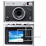 ULBTER Displayschutz schutzfolie für Fujifilm Instax Mini EVO Fuji Kamera Objektiv+ Display [2 + 2 Stück],…