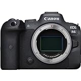 Canon EOS R6 Vollformat Systemkamera - Gehäuse (spiegellos, 20,1 MP, DIGIC X, 4K UHD, 5 Achsen Bildstabilisator,…