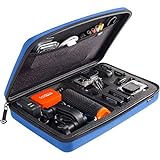 Helmkamera SP POV Case 3.0 Large GoPro-Edition für Hero 1, 2, 3, 3+, blue