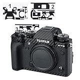 Schutzfolie für Fujifilm X-T3 Kamera, Kratzfest, Schutzfolie, 3M-Aufkleber, für DSLR-Kameras, Karbonfaser-Aufkleber