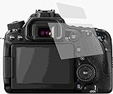 4ProTec I 4 Stück GEHÄRTETE ANTIREFLEX Displayschutzfolie für Canon EOS 80D Bildschirmschutzfolie