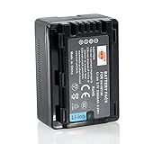DSTE Ersatz Batterie Akku für Panasonic VW-VBT190 HC-V110GK HC-V110MGK HC-V160GK HC-V180GK HC-V270GK…