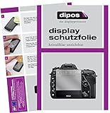dipos I 6X Schutzfolie klar kompatibel mit Nikon D7500 Folie Displayschutzfolie