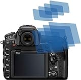 4ProTec I 4X Crystal Clear klar Schutzfolie für Nikon D850 Displayschutzfolie Bildschirmschutzfolie…