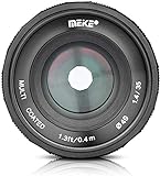 Meike MK-35mm F/1.4 Manueller Fokus 1-Mount große Blende Objektiv kompatibel mit Nikon spiegellose Kamera