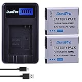 DuraPro 2 Packs 1250mAh DMW-BCM13 Akku + LCD-USB-Ladegerät für Panasonic Lumix ZS40 / TZ60-, ZS45 /…