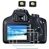 Displayschutzfolie Schutzfolie für Canon EOS 4000D Kamera,ULBTER 9H Härte LCD Gehärtetes Glas Kratzfest…