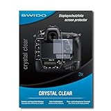 SWIDO Displayschutzfolie für Nikon D5 [3 Stück] Kristall-Klar, Extrem Kratzfest, Schutz vor Öl, Staub…