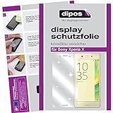 dipos I 6X Schutzfolie klar kompatibel mit Sony Xperia X Folie Displayschutzfolie