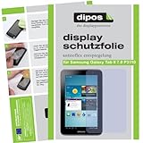 dipos I 2X Schutzfolie matt kompatibel mit Samsung Galaxy Tab 2 7.0 P3100 Folie Displayschutzfolie