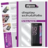 dipos I 6X Schutzfolie klar kompatibel mit Sony Xperia E5 Folie Displayschutzfolie