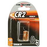 ANSMANN Lithium Batterie CR2 (3V) für Garagentoröffner, Alarmanlage, Miniradio, Funkauslöser für Kamera,…