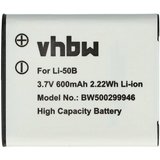 vhbw kompatibel mit Olympus Stylus Smart / VR-Serie VR-340, VR-360, VR-350 Kamera-Akku Li-Ion 600 mAh…