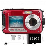 autolock Digitalkamera Fotokamera 2.7K Full HD 48MP 16X Digitalzoom Kompaktkamera (Wiederaufladbare…