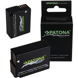 Patona 2x Akku für Panasonic DMW-BLC12 Kamera-Akku Ersatzakku 1000 mAh (7,2 V, 2 St), Lumix DMC FZ200…