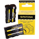 Patona 2x Akku für Sony NP-F550 Kamera-Akku Ersatzakku Kameraakku 2000 mAh (7,2 V, 2 St), F330 F530…