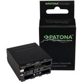 Patona Akku für Sony NP-F990 Kamera-Akku Ersatzakku Kameraakku 10400 mAh (7,2 V, 1 St), HVR-Z1C HVR-V1C…