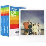 Polaroid Polaroid 600 Color Film Triple Pack 3x8 Sofortbild-Film Weiß, farbi Sofortbildkamera