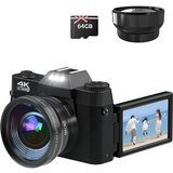 SENDI R10 Kompaktkamera (48 MP, WLAN (Wi-Fi), 4K Digitalkamera 16X Digitalzoom Fotokamera mit Weitwinkel+Macro…