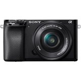 Sony ILCE-6100B -Alpha 6100 E-Mount Systemkamera (24,2 MP, 4K Video, 180° Klapp-Display, WLAN (Wi-Fi),…
