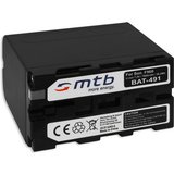 mtb more energy [BAT-491 - Li-Ion] Kamera-Akku kompatibel mit Akku-Typ Sony NP-F970 (7800mAh) 7800 mAh…