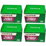 FUJIFILM 4 x Fujifilm 200 EC EU 36EX Speed Film für Superzoom-Kamera
