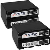 mtb more energy [BAT-491 - Li-Ion] Kamera-Akku kompatibel mit Akku-Typ Sony NP-F970 (7800mAh) 7800 mAh…