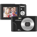 Andoer 48 MP 1080P 2,4-Zoll-IPS-Bildschirm 16-facher Zoom Autofokus Kompaktkamera