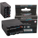 Patona 2x Akku für Sony NP-F970 Kamera-Akku Ersatzakku Kameraakku 10500 mAh (7,2 V, 2 St), F960 F950…