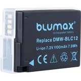 Blumax Akku passend für Panasonic DMW-BLC12 1100 mAh7,2V Kamera-Akku