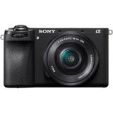 Sony Alpha ILCE-6700 + 16–50-mm-Objektiv Systemkamera (16-50mm SEL-P1650, 26 MP, Bluetooth, WLAN)