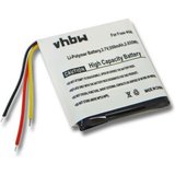 vhbw kompatibel mit SanDisk Sansa Fuze 4GB, Fuze 8GB Akku Li-Polymer 550 mAh (3,7 V)