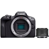 Canon EOS R100 + RF-S 18-45mm F4.5-6.3 IS STM Kit Systemkamera (RF-S 18-45mm F4.5-6.3 IS STM, 24,1 MP,…