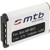 mtb more energy [BAT-363 - Li-Ion] Kamera-Akku kompatibel mit Akku-Typ Sony NP-BX1 1140 mAh (3,7 V),…