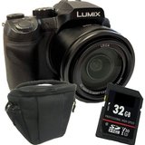 Panasonic Lumix DMC-FZ330+Tasche+32 GB Speicherkarte Kompaktkamera