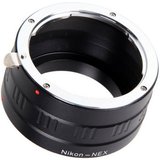 ayex Objektivadapter Nikon F-Objektiv - Sony E-Mount Adapter (E-Bajonett) Objektiveadapter