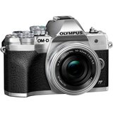 Olympus E-M10 Mark IV Systemkamera (M.Zuiko Digital ED 14‑42mm F3,5-5,6 EZ Pancake, 20,3 MP, Bluetooth,…